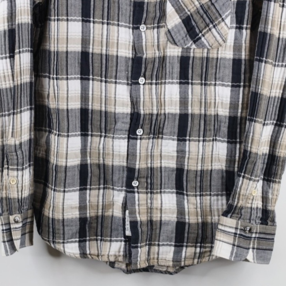 Rag & Bone Mens Collared Flannel Long Sleeve Button Front Plaid Shirt Size S - Picture 5 of 11